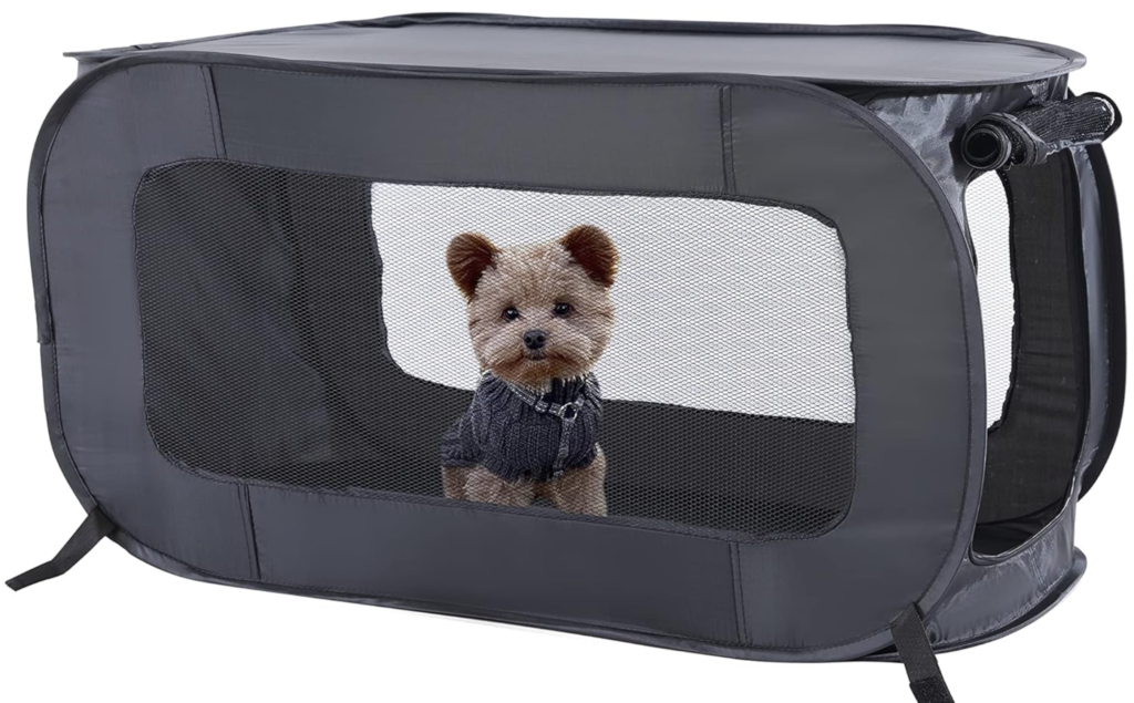 Crate/Cage/Kennel training- fabric crate that is collapsible